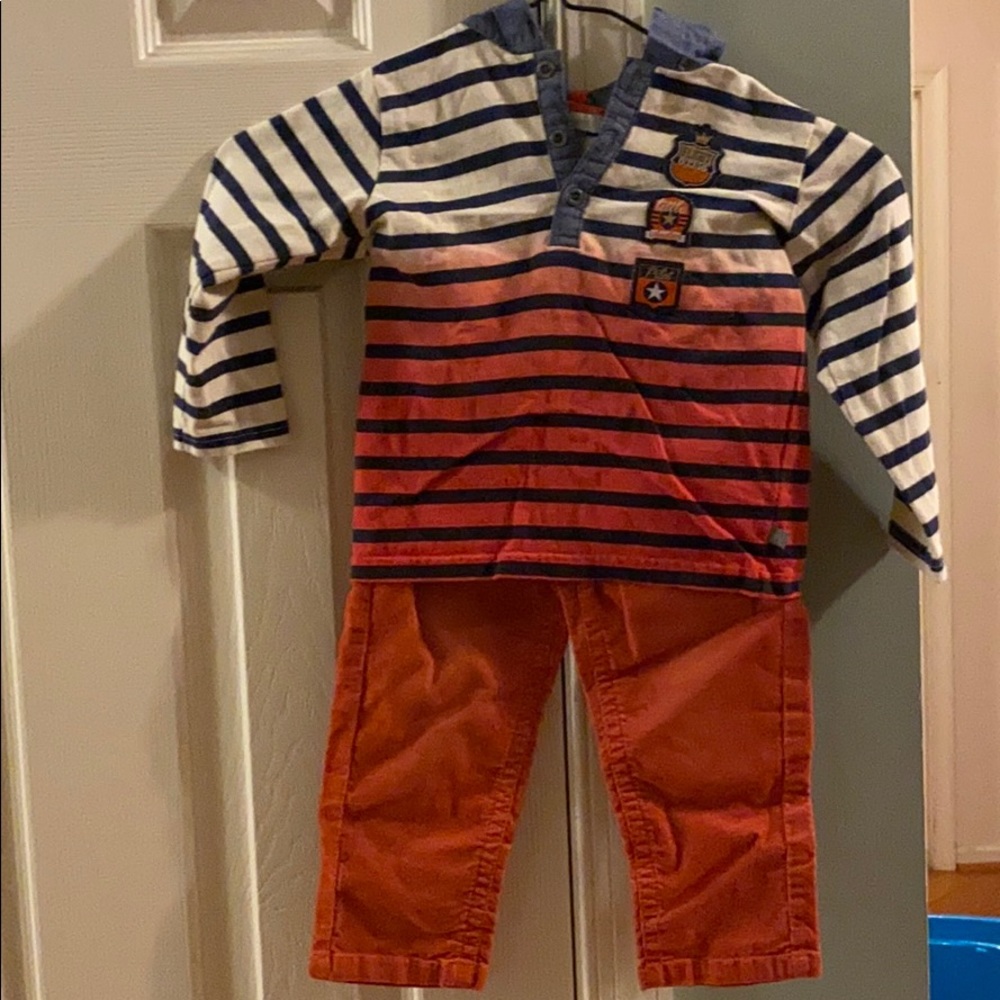 Shirt and pants set